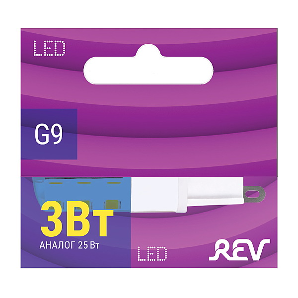 Светодиодная лампа REV JCD 3Вт 32367 9